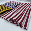 Stretch 90gsm Striped Pattern Pinting Rayon Fabric